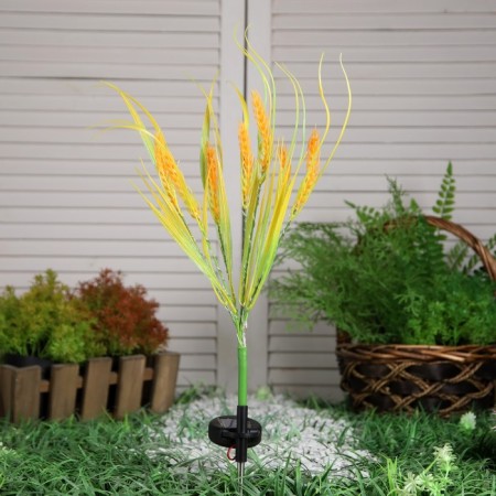 Garden lamp on the solar battery "Wheat", 75 cm, 42 LED, glow warm white-1