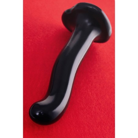 Belt unrealistic strapon strap-on-me, p & g spot, xl, silicone, black color, 19.8 cm-2