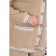 Female suit, size 48, beige color