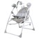 Electronic swing Misty, gray, with an adapter, p/y, 12 chalk., 5 speeds