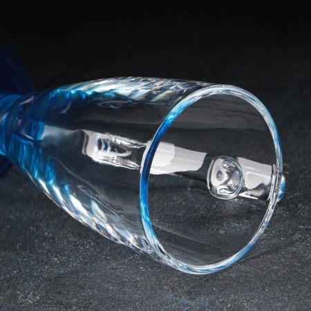 Mug "brightness", glass, 250 ml, color bottom-8