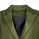 Female jacket, green color, goose foot, size 50