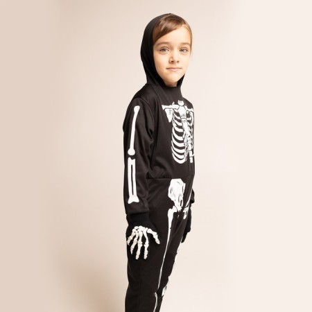 Carnival set "Terrible Skeletter": overalls, gloves, makeup, p. 104–116 cm-7