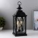 Nightlight "Lantern with a lamp" black from batteries 35x13.5x13.5 cm