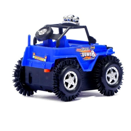 Jeep-transplant "All-terrain vehicle", works from batteries, color mix-2