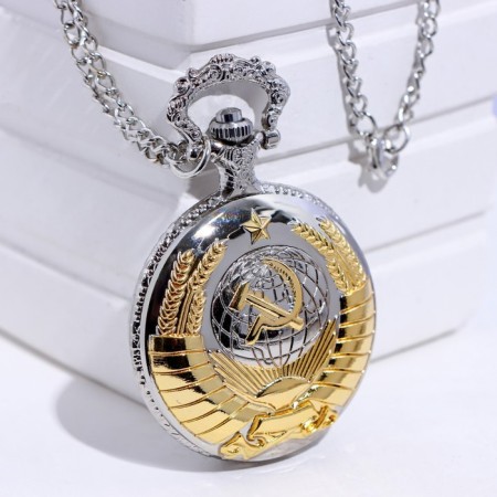 Pocket watches "USSR", quartz, D-4.7 cm