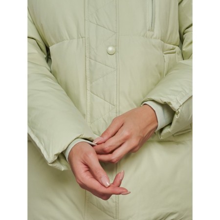 Winter Winter jacket, size 48, light green color-12