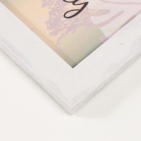 MDF photo frame in 6 photos 10x15 cm, 10x10 cm "Riddle" White 33x47.8x1.1 cm-1