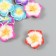 Bead for creativity PVC "plumeri" mix 1.1x3.3x3.3 cm