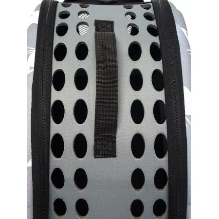 A folding bag-car with a separate entrance, EVA material, 43.5 x 28 x 33 cm, gray-3