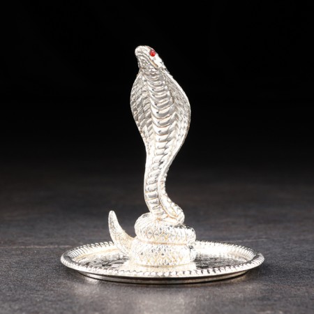 New Year. Top for the rings "Snake", 8x10 cm, metal-1