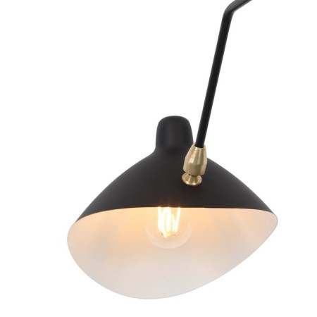 Ceiling Ceiling ST LUCE. SL305.402.03. SPRUZZO. 3x60 watts, E27, 110x110x65 cm, black color-11