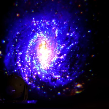 Light device "Cosmos", 11 cm, 6 cartridges, glow RGB, 5 V-5
