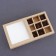 Packaging for sweets, craft, 9 pcs, 13.5 x 13.5 x 3.2 cm