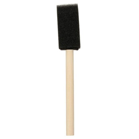 Brush "Sponge" flat D - 25 mm, wooden handle, in a package-1