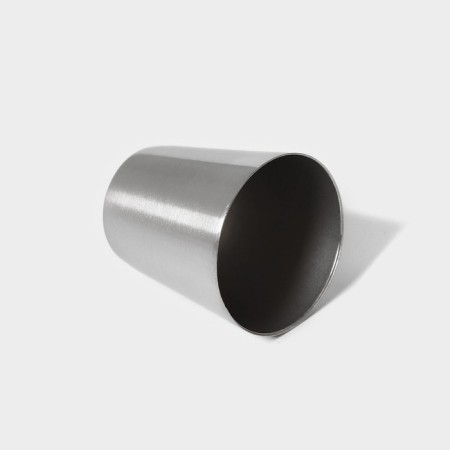 Confectionery nozzle "Summer", d = 3.7 cm, 2 cm exit, stainless steel-3