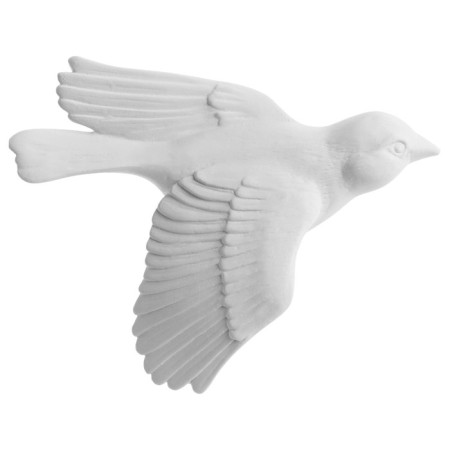The decoration is wall, gypsum panel "birds" 10 pcs, white-7