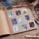 Paper stickers "New Year's fairy tale", with coloring, 11 x 15.5 cm, New Year