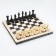 Grandmaster chess with checkers, 40x40 cm, set 2v1 "Aivengo" King H = 10 cm