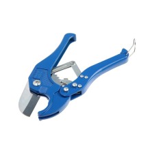 Scissors for cutting pipes of tundra on plastic, semiautomat, reinforced, up to 42 mm