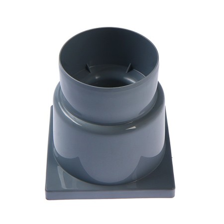 Ani Plast "TQ1212, D = 110 mm, vertical, grate of stainless steel., Dry shutter, 150x150 mm-1