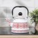 Emphadished kettle "Scandinavia", 1.1 l, 19 × 14 × 21 cm, induction, white color