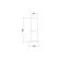 Landscape lamp Outdoor O418FL-01B, 1x60W, 8x8x30 cm, E27, black color