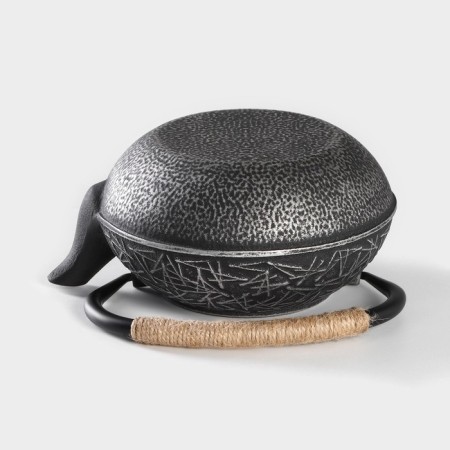 The keging share of the Chroma, 800 ml, with sieve, enameled coating inside, color gray-4