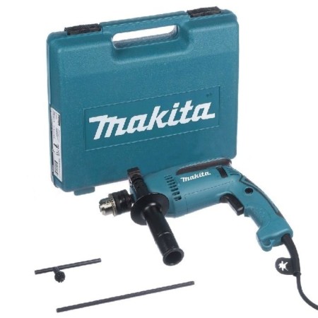 Shock drill Makita HP1640K, 680 W, ZVP 13 mm, 2800 rpm, case