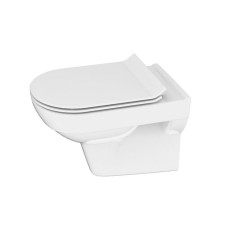 The toilet of the suspended Cersanit City New Clean on with cr.
