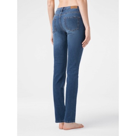 Women's jeans with an average landing Conte Elegant Straight, size S, color Authentic Blue-1