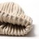 Female hat Minaku "bini" is beige color, size 54-56