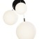 Suspension lamp Maytoni Mod321PL-03B, 3CHE14, 40W, 40x40x222.5 cm, black color