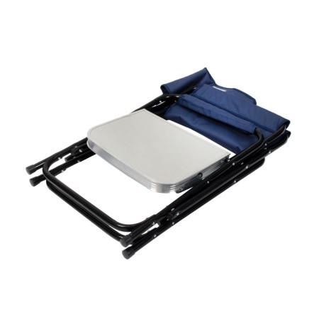 The folding armchair "Rangers" 585x450x825 mm, with a table, steel-8