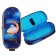 Penal-socket 80 x 210 x 50 mm, soft, textile, with a folding bar, Devente Boo, with artificial leather decoration