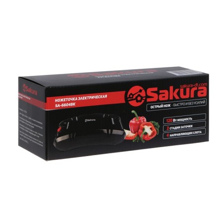 Sakura SA-6604BK knives sharpener, electric, 120 watts, black-4