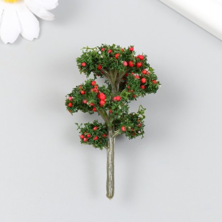 Artificial plant for creativity plastic "apple tree" 7 cm