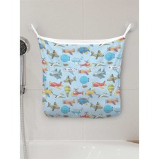 Organizer in a bath on suction cups 