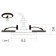Ass-built Lamp Aqua A5440PL-1wh, GU10, 50 W, 8.2x8.2x3.6 cm, white, white