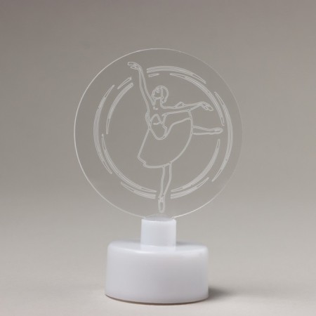 Mini - lamp "Ballerina", diam. 6 cm, model E-33-2
