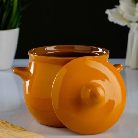 Ceramic Pikanto baking pot 0.65l / 12.5x11.5cm, rainbow mix-6