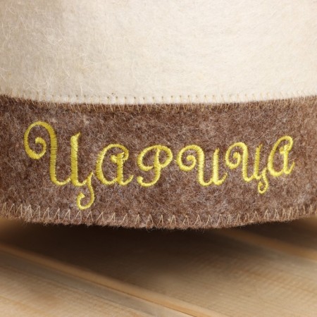 Hat for a bath and sauna (cap) Crown Queen-4