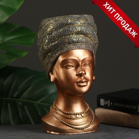 VAZ-stand for jewelry "African", bronze, 3.5 l/33x20cm