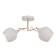 Celestial chandelier Kimberly 2HE27 40W gold, white