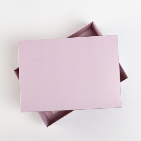 Gift folding box, packaging, "lavender", 21 x 15 x 7 cm-4