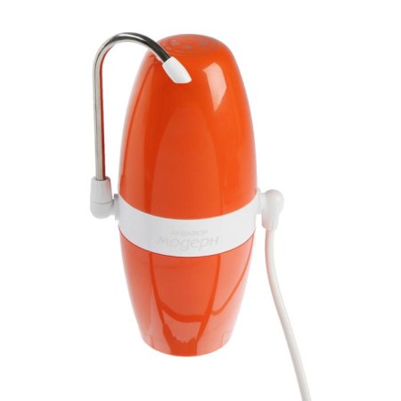 Filter add-up on the Aquaphor crane Modern Execution 1, with a plastic sleeve, orange