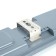 Line LED LED Feron, IP65, 36 W, 1275x110x60 mm, color gray color