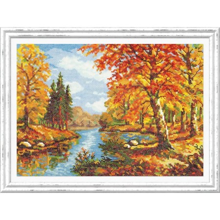Cross embroidery "Golden Autumn"