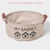Storage basket with handles Round shares My Basket, 30 × 30 × 13, beige color