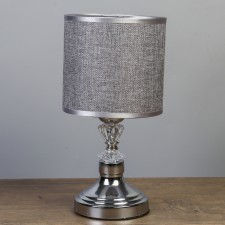 Venus desktop lamp 1x40W E27 220V silver 15x15x30 cm Risalux